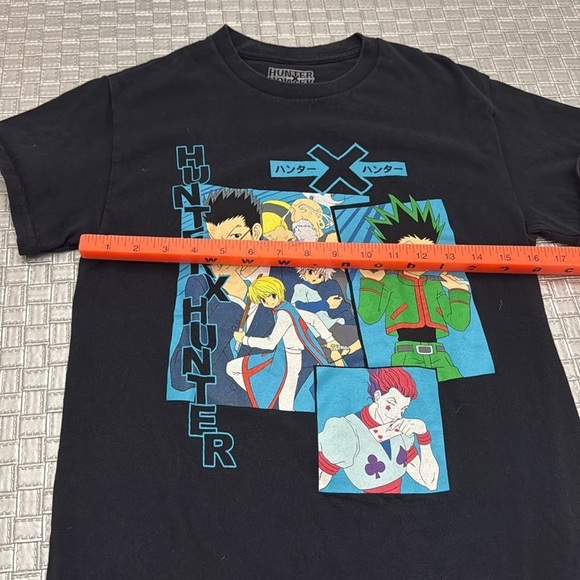Hunter X Hunter Anime Graphic Frames Tee Black Short Sleeve Shirt Size Small - Picture 3 of 4